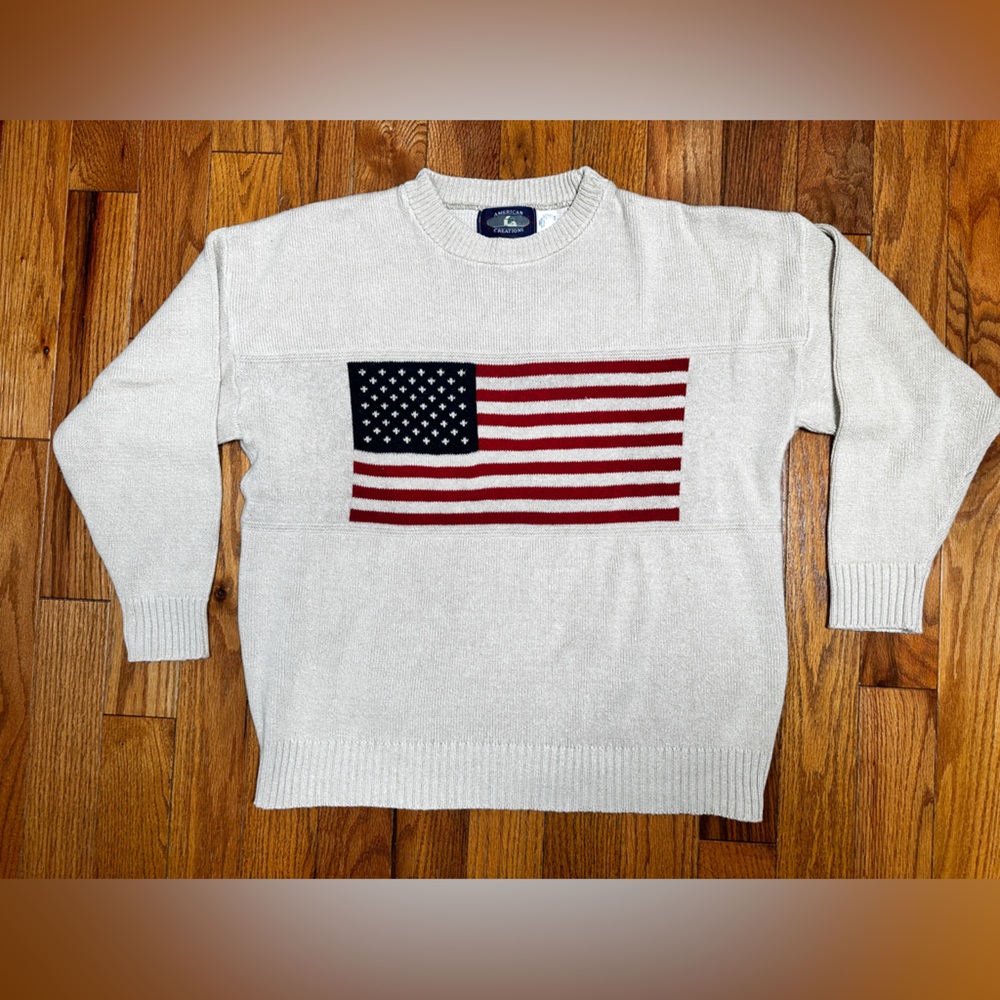 XL American creation 100% cotton sweater